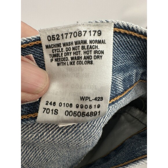 Vintage Levis 505 Jeans Mens 30x30 Made USA Regular Fit Straight Leg 90s Denim - Picture 7 of 14